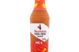 Nandos Hot Peri-Peri Sauce (Pack of 6)