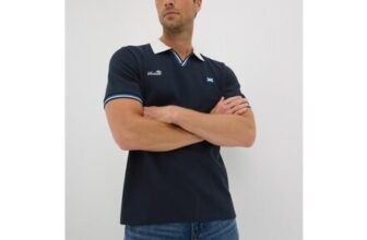 Navy Scotland Football Polo Shirt