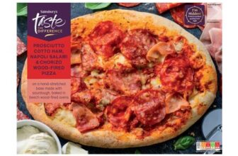 Nectar Price Sainsburys Salami, Prosciutto & Chorizo Pizza
