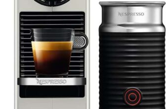 Nespresso Citiz Coffee Machine with Aeroccino Milk Frother by DeLonghi, White