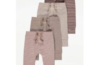 Neutral Joggers 4 Pack (3-6 Months)