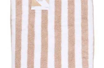 Neutral Stripe Bath Sheet