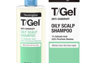 Neutrogena T/Gel Anti Dandruff Shampoo for Oily Scalp and Hair (1x 250ml),