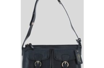 Nevaria Real Leather Shoulder Bag