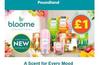 New At Poundland, The Bloome Collection £1 – £2 Each