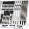 Nicpro 6 Piece Mechanical Pencil Set with Case, Drawing Pencils Lead refills Colour Refills (£7.64 W/S&S) – by nicproshop FBA
