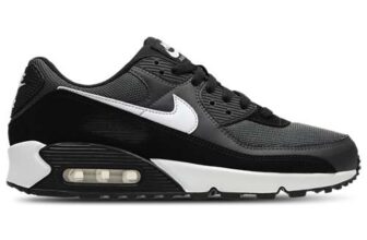 Nike Air Max 90 Men Shoes Black/White – Sizes 5.5 to 12 with DFC/BLC Code – Free Delivery for Members