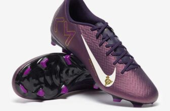 Nike Air Zoom Mercurial Vapor XVI Academy x Mbappe FG/MG – Grand Purple/Pale Ivory (Melon Tint/Neo Turq/Igloo £35)
