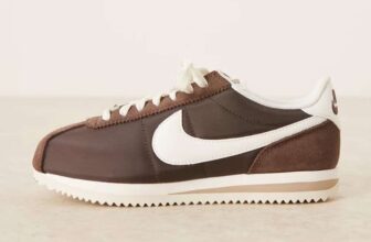 Nike Cortez Nylon Unisex Trainers (Brown) – w/code for premier ASOS customers – sizes 3.5,4.5,5.5-7.5,13