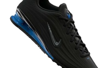 Nike Shox Z Trainers (Black / Dark Blue – Size: 3 – 6.5) – W/Code