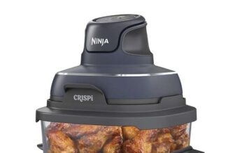 Ninja CRISPi Portable Glass Air Fryer 4 Functions REFURB FN101UK – With code ninjakitchen