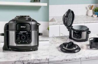 Ninja Foodi 9-in-1 Multi Cooker, 6L with 9 Cooking Functions, Pressure Cook, Air Fry, Slow Cook, Grill