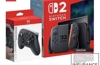 Nintendo Switch 2 Pro controller 256GB microSD