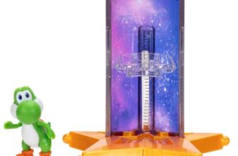 Nintendo The Super Mario Galaxy Movie: Yoshi with Star Launcher Set – Free C&C Only