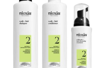 Nioxin System 2 Shampoo 300ml, Conditioner 300ml & hair thickening treatment 100ml kit