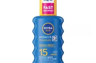 Nivea NIVEA Protect & Moisture Pump Spray Sun Cream SPF15, 200ml