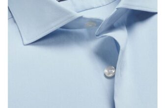 Non-Iron Twill Performance Shirt – Sky Blue