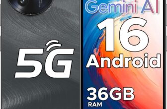Note 59 Pro 5G Mobile Phones, Android 16 Smartphone-Gemini AI, 36GB512GB/2TB Android Phones, SIM Free Mobile Phone Unlocked, 120Hz 6.75, 6250mAh, 50MP8MP, Fingerprint/Face ID/OTG/NFC