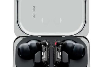 Nothing Ear (a) Wireless Ear Buds with Active Noise Cancelling, Bass Enhance Algorithm, Black