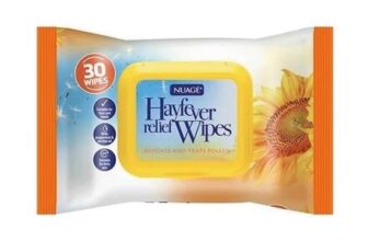Nuage Hayfever Relief Wipes 30s