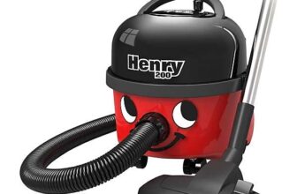 Numatic Henry Corded Dry cylinder Vacuum cleaner 9L – Free C&C