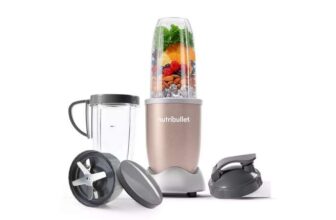 Nutribullet 900 Series Deluxe, Powerful 25,000 RPM Extractor – 7-Piece Kit
