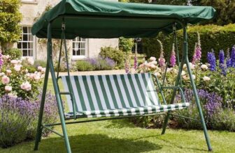 OHS 3 Seater Garden Swing Bench – sold by OnlineHomeShop (UK Mainland)
