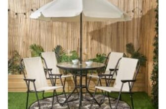 OHS 6-Piece Patio Set – Cream