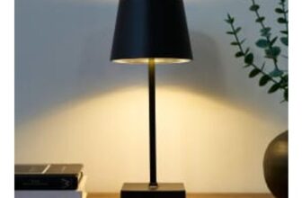 OHS Battery Operated Lamp Black
