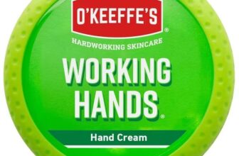 OKeeffes Working Hands, 96g Jar – Hand Cream for Extremely Dry, Cracked Hands – £4.12 / £3.89 S&S