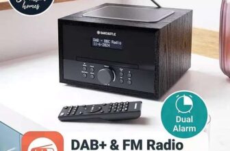 Oakcastle Bluetooth DAB Radio & CD Player 40 Watt Mains Powered Hifi System (Certified Refurbished) Sold By Thorness Outlet – With Code
