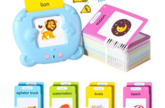 Oderra Talking Flash Cards for Toddlers with Animal Sounds