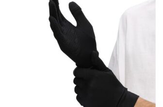 OhSunny Cycling Gloves Touchscreen Full Finger UV 50 Black