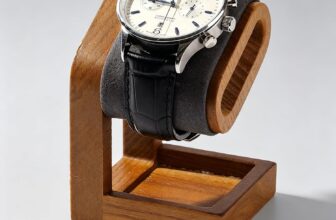Oirlv Wooden Watch Stand Watch Storage Stand Watch Display Stand for Watch Bangle Bracelet