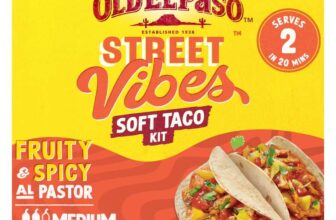 Old El Paso Street Vibes Al Pastor Soft Taco Kit 257g – Instore Newtownards