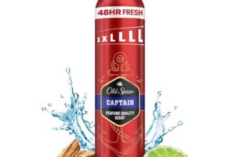 Old Spice Captain Deodorant Body Spray for Men, 250ml