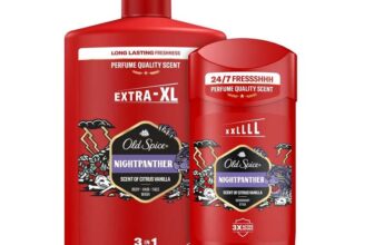 Old Spice Mens Shower Gel and Deodorant Stick Nightpanther Bundle, Value Pack
