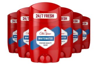 Old Spice Whitewater Mens Deodorant Stick 50ml x 6