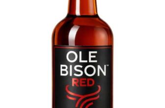 Ole Bison RED 86 Proof Small Batch High Rye Bourbon Whiskey 75cl 43% ABV (£23.27 with max S&S) – Shelfdrop FBA