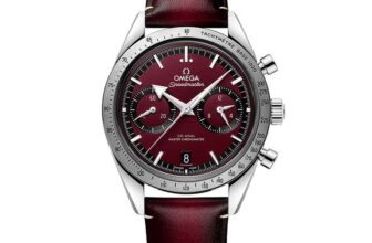 Omega Speedmaster 57 Co-Axial Master Chronometer Chronograph 40.5mm Mens Watch Red