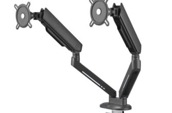 One For All DM8210 Dual Monitor Arm 21-45in VESA 75/100 Tilt Swivel w/code by stocsuk