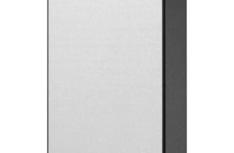One Touch Portable HDD with Password 1 TB- Silver