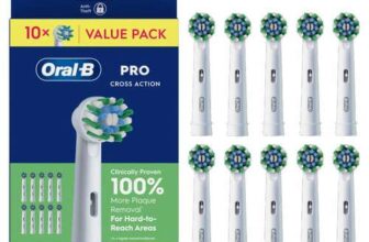 Oral-B Pro Cross Action Brush Heads – 10 Pack instore Leicester