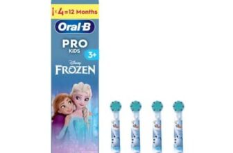 Oral-B Pro Kids Frozen Toothbrush Heads 4 Pack