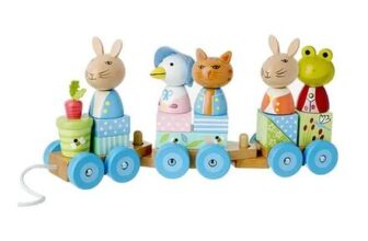 Orange Tree Toys Peter Rabbit Puzzle Train Wooden Toy