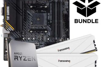 Orbit Ryzen AM4 Bundle ( Ryzen 5 5600 / 16GB 3200MHZ DDR4 / ASUS A520M-PLUS TUF Gaming WIFI ) – 5700X £299 / 5500 £239