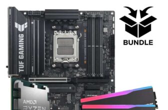 Orbit Ryzen AM5 Bundle – Ryzen 7 7800x3d 32GB (2x16GB) 6000MHz DDR5 RGB RAM & ASUS B850M-E TUF Gaming WiFi
