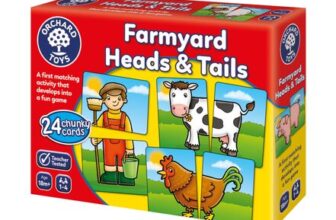 Orchard Toys Farmyard Heads and Tails Game