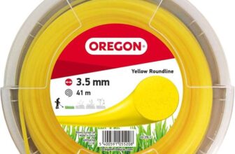Oregon Yellow Round 3.5mm Strimmer Line, Trimmer Line Tackles Long Grass, Weeds & Thick Vegetation