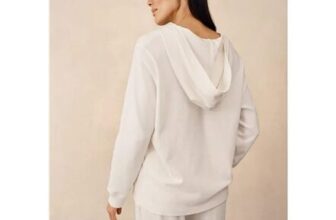 Organic Cotton Slub Lightweight Hoodie